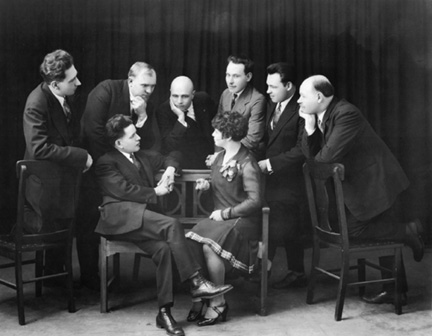 The directors of the Workers’ Theatre Studio in Winnipeg, 1920s. From the private collection of Larissa Stavroff.